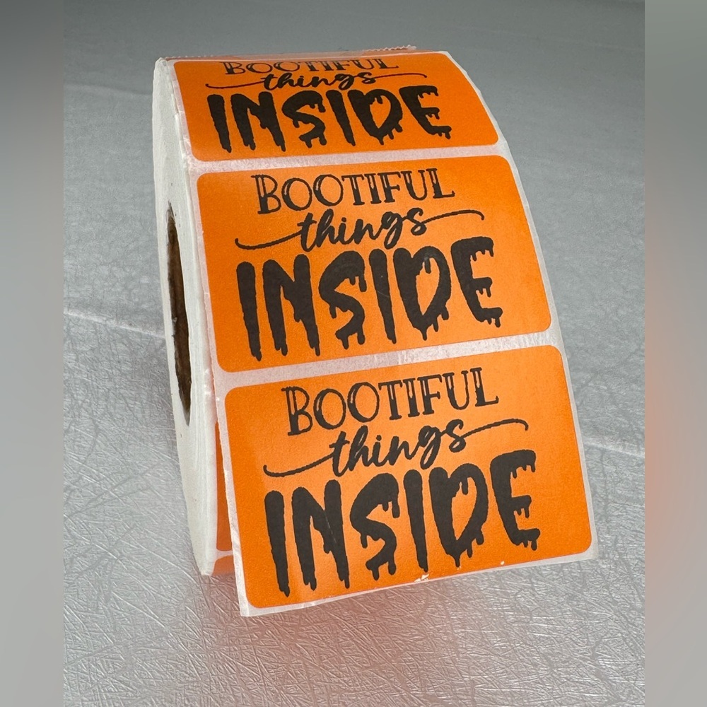 Boo-tiful Things Inside Sticker Halloween Sticker, Ghost Sticker, Packaging - Picture 8 of 11